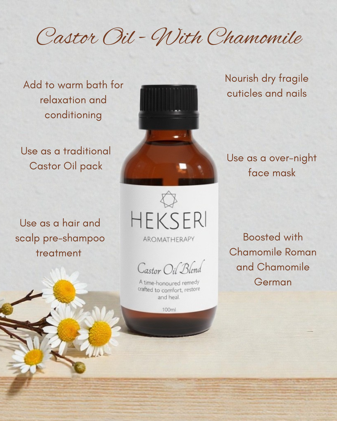 Castor Oil Blend - With Chamomile