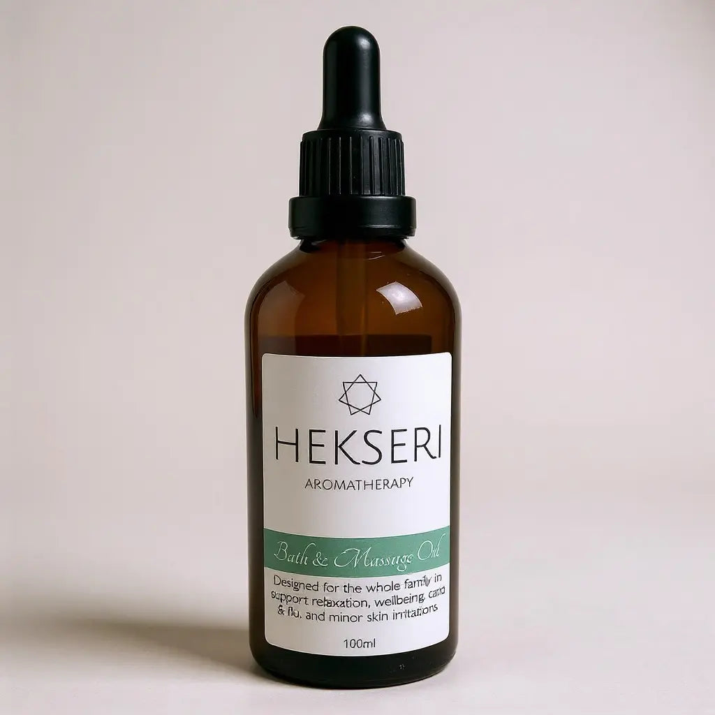 Bath and Massage Oil Hekseri Aromatherapy
