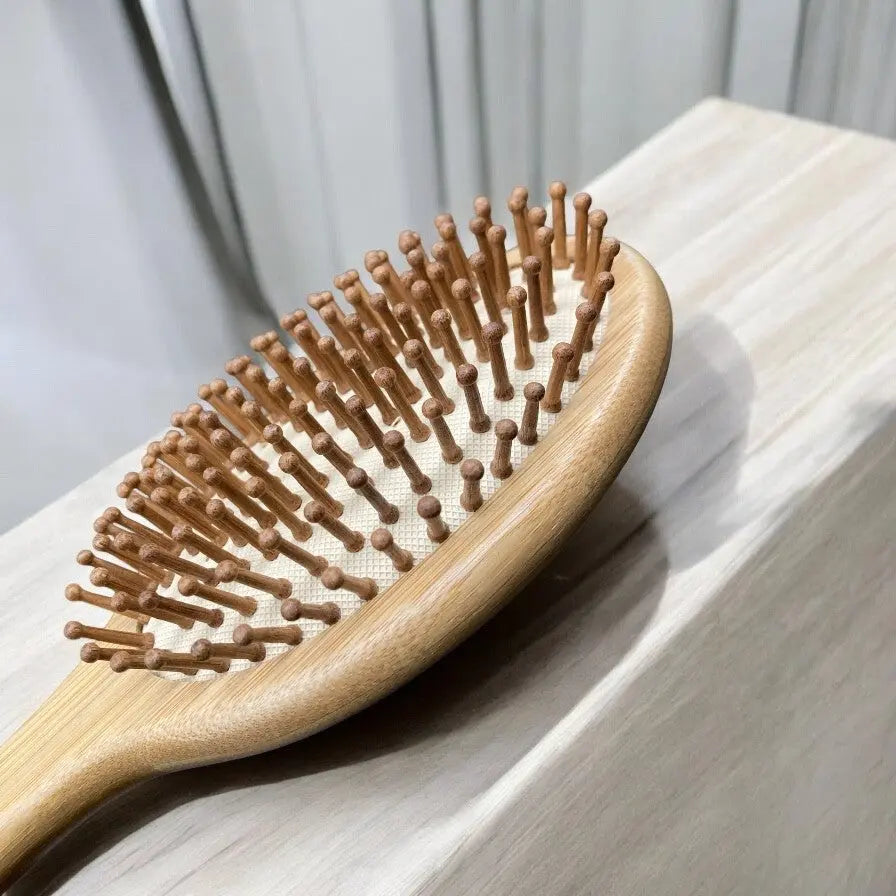 Bamboo Hairbrush Hekseri Aromatherapy